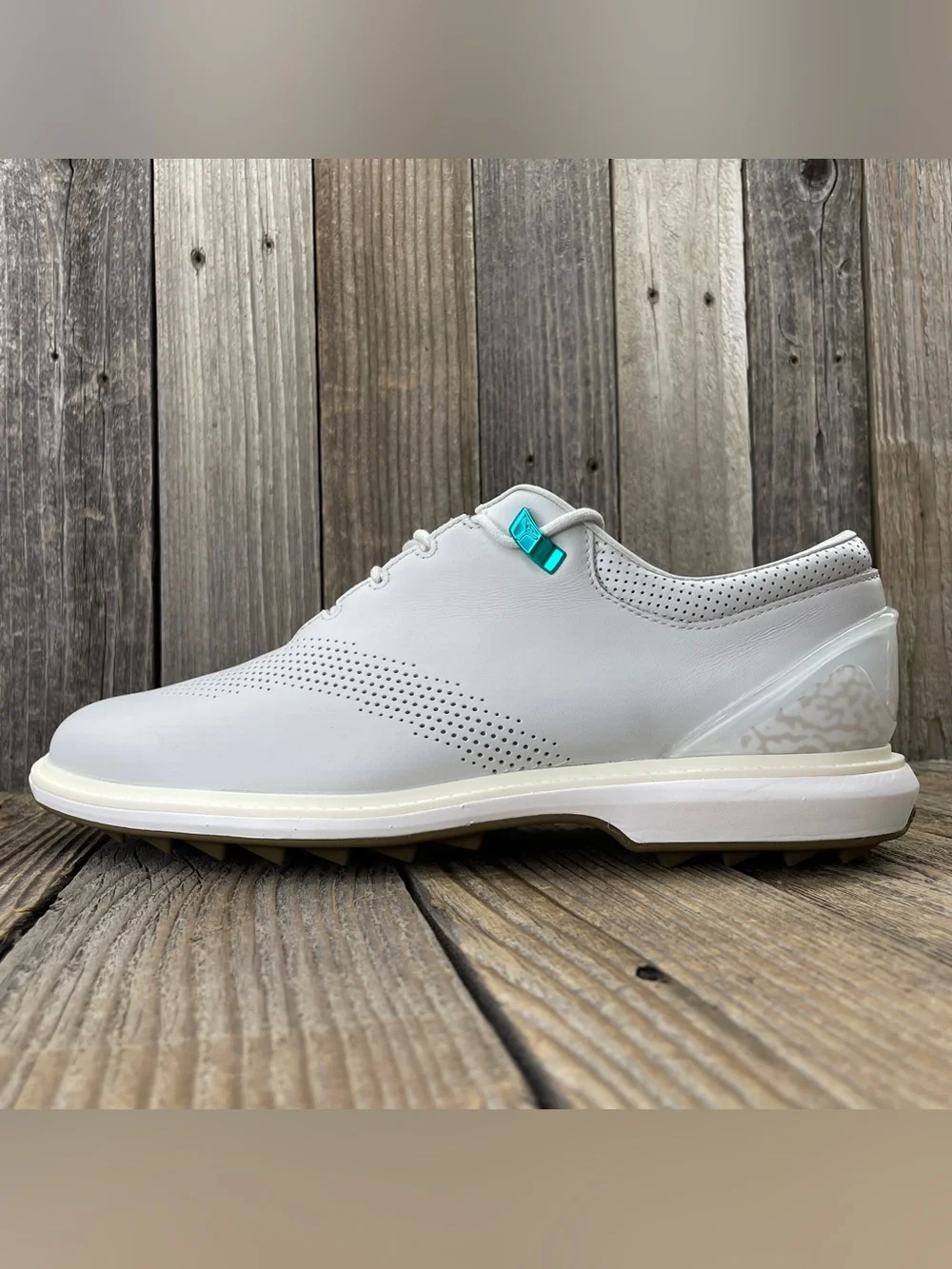 Nike Mens Size 8.5 Air Jordan ADG 4 'Grey Fog' Golf Shoes Spikeless DM0103-001